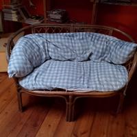 Divanetto in rattan