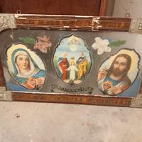 Quadretto con famiglia cristiana