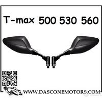Specchietti a Manubrio Tmax Carbon Look
