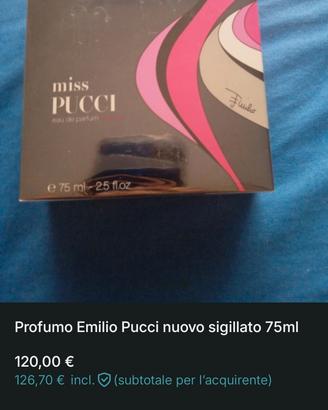 profumo miss Pucci intensive nuovo 