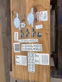 Lotto di adesivi bici vintage
