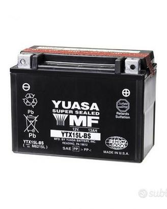 Batteria moto yuasa ytx15l-bs