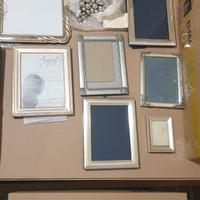 Cornici portafoto in argento