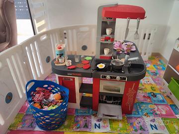 Cucina Smoby ad angolo completa 