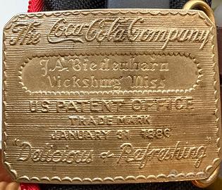 Fibbia coca cola vintage
