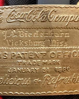 Fibbia coca cola vintage