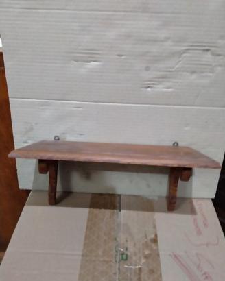 Mensola in legno vintage