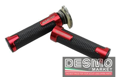 Manopole ergal CNC Ducati Monster
