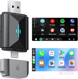 Adattatore Wireless per CarPlay e Android Auto