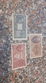 Lotto   23  / 3x BANCONOTE ITALIANE 