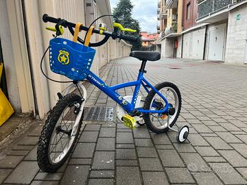 Bici Bimbo con rotelle