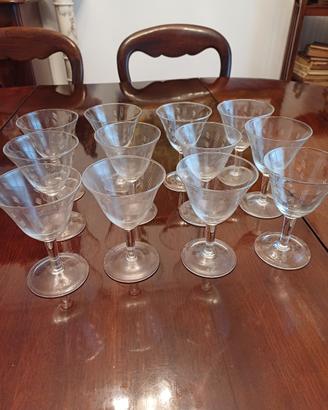 bicchieri vintage 