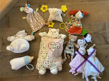 Peluche/doudou/porta ciuccio/giocattoli da mordere