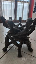 tavolino porta oggetti Africano 