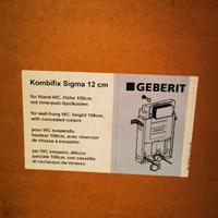 Combifix Geberit wc Sigma 12 