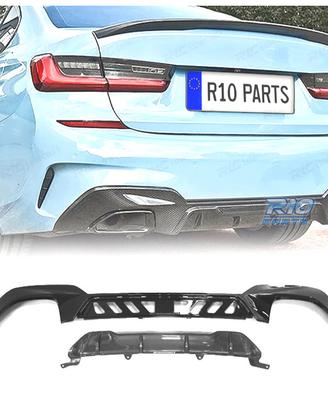 DIFFUSORE BMW G20 G21 2019- LOOK M TECH CARBONIO