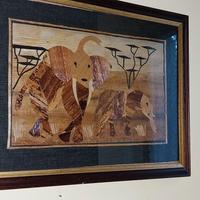 quadro etnico africano + vaso