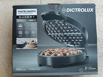 Piastra Waffle Dictrolux QUADRY 1000W