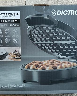 Piastra Waffle Dictrolux QUADRY 1000W