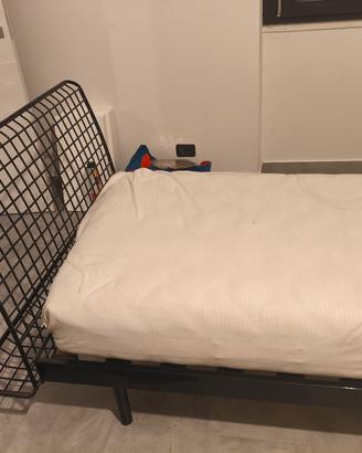 letto design singolo in ferro battuto 