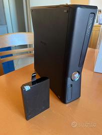 X box 360 con kinnect 4 giga