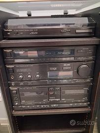 Impianto Hi-Fi Vintage Technics anni'80