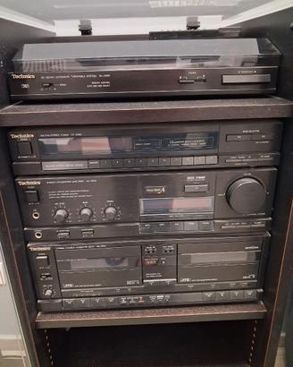 Impianto Hi-Fi Vintage Technics anni'80