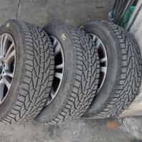 cerchi in lega, gomme invernali R16 FIAT 500L