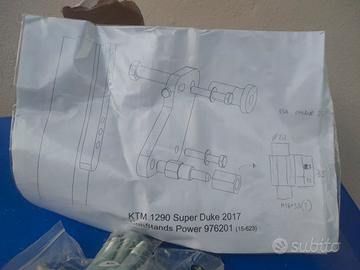 piastra per alza moto constands