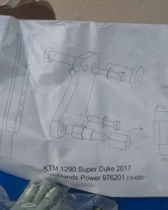 piastra per alza moto constands