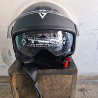 casco jet moto taglia M