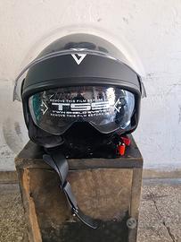 casco jet moto taglia M