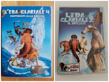 Lotto L'era glaciale 2 e 4 in dvd