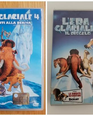 Lotto L'era glaciale 2 e 4 in dvd