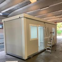 BOX 6X2,5 METRI MONOBLOCCO CONTAINER COIBENTATO