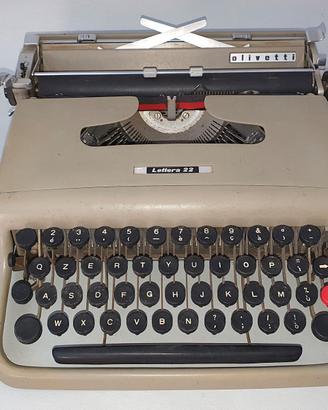 OLIVETTI LETTERA 22 (1954), IMBALLO ORIGINALE RARO