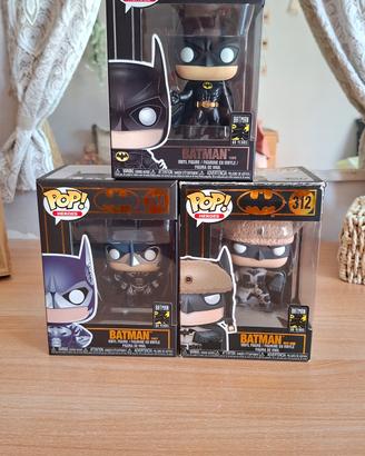 Lotto 3 Funko Pop Batman 80 Years (275, 312, 314) 