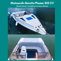 Barche a motore Motoscafo Baretta Phaser 205 cv
