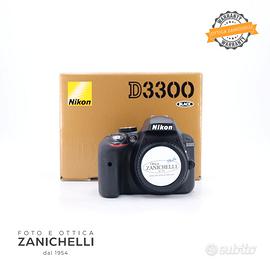 Nikon D3300 Body 3000 Scatti Usato (G409)