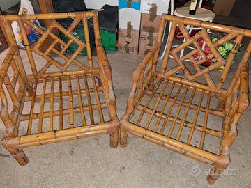 poltrone bamboo