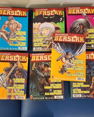📢  "Maximum Berserk" (1-7) - Planet Manga 1 ediz.