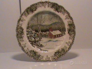 RARO PIATTO IN PORCELLANA   BY  JOHNSON BROS UK.