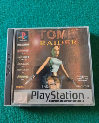 Tomb Raider 1 PS1 Platinum FR Completo + Gioco Tom