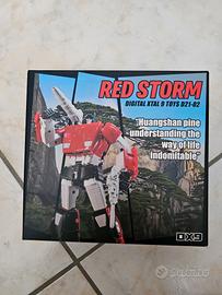 Transformers DX9 Red Storm Sideswipe