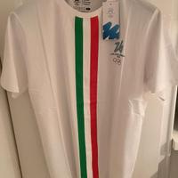 T-Shirt Milano Cortina 2026 Uomo XL 100% Cotone