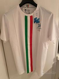 T-Shirt Milano Cortina 2026 Uomo XL 100% Cotone
