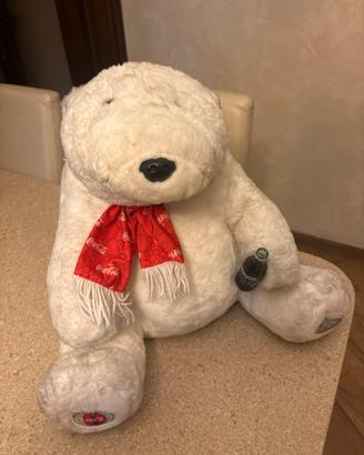 Peluche Orso Polare Coca-Cola Originale