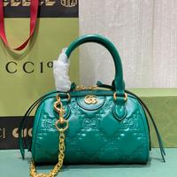 GUCCI borsa in pelle verde,