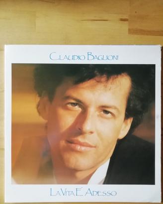 Claudio Baglioni la vita è adesso disco Lp vinile 