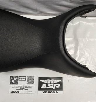 SELLA SEDILE ANTERIORE PILOTA RIFODERATA GRIP BMW